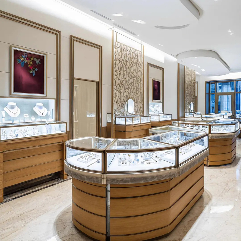 jewelry display showcase